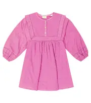 [Scotch & Soda Kids] Scotch & Soda Kids Embroidered cotton dress Y 4 purple