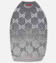 [Gucci] Gucci Wool jacquard dog sweater