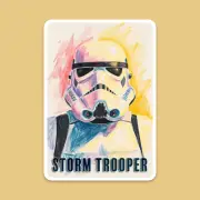 Storm Trooper Sticker 4 inch Vinyl Decal Star Wars Art High Quality Waterproof