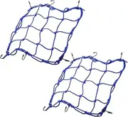 GALPADA 1 Pair of Luggage Rack Net Stretchy Cargo Net for Bikes and Motorcycles Easy Installation and Multi-Purpose Mesh for Cargo for Motorcycle Storage