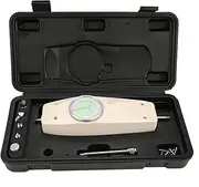 EVTSCAN 200 N Handheld Mechanical Push Pull Force Gauge, with N/kgf Dual Scale Analog Dial, Peak Hold Function, for Mounting Test Stand, for Tensile and Compression Force Testing