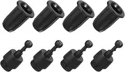 uxcell Speaker Grill Guides Plastic Ball and Socket Type 10.5mm Dia for Speaker Parts Accessories Pack of 4