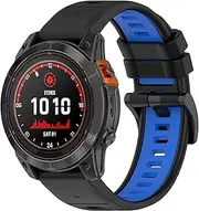 Chofit Band Strap intended for Garmin Fenix 7S/ Fenix 7S pro/Fenix 6S/ Fenix 6S Pro/Fenix 5S/ Fenix 5S Plus, 20mm Soft Silicone Wristbands Replacement Sport Strap Accessories-with Install Tools