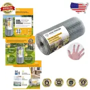 Durable 24in x 50ft Hot-Dipped Galvanized Hardware Cloth for Poultry Fencing