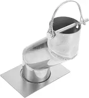 Unique Rain Chain Part Metal Rain Chain Adapter Gutter Hook for Efficient Drainage