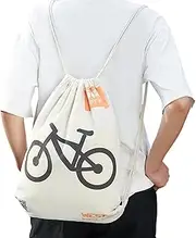 Drawstring Gym Bag - Large Capacity Waterproof Drawstring Bag | Portable Cycling Accessories Lightweight Multi-functional Fitness Storage Backpack For Climbing