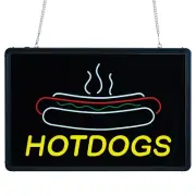 Benchmark Ultra-Brite Sign - Hotdogs, 120v (1 Each)
