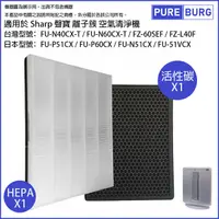 在飛比找PChome24h購物優惠-適用 SHARP夏普FU-N40CX-T FU-N60CX-