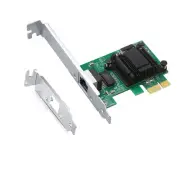 H!Fiber Gigabit PCIe NIC with Intel 82574L Chip, 1Gb Network Card Compare to ...