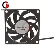 DC7015 Silent DC Fan USB Computer Case Cooling Fan 5V Oil/Ball Bearing 7cm New