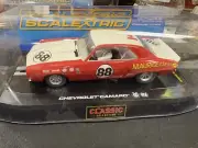 SCALEXTRIC C2891 CHEVROLET CAMARO MAURICE CARTER BRAND NEW 1/32 SLOT CAR MIB