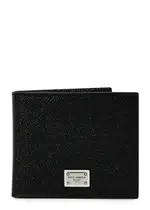 Dolce & Gabbana Leather Wallet - Black One Size