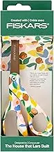 Fiskars Created with Fiskars Designer Scissors 8"-Playful Posies by House That Lars Built