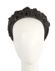 Black Lace Max Alexander fascinator headband - 100% Australian Owned Business