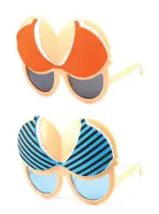 BIKINI BACHELOR NOVELTY PARTY FUNNY SUNGLASSES FREE SHIPPING