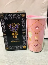 在飛比找Yahoo!奇摩拍賣優惠-7-11 Anna Sui & Hello Kitty雙層陶