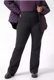 NWT Athleta Black 3X Plus Size Altitude Pant Polartec Power Stretch Fleecelined