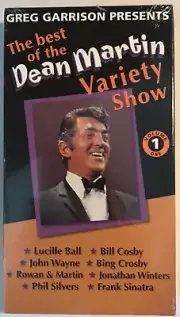 Greg Garrison Presents ~ The Best Of The Dean Martin Variety Show ~ Vol. 1 ~ VHS