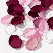 400Pcs Rose Petals, BetterJonny Silk Flower Petals Artificial Fake Flower Rose Petals Decoration for Wedding, Engagement,Event, Party,Romantic Night,Wedding,Proposal Anniversary