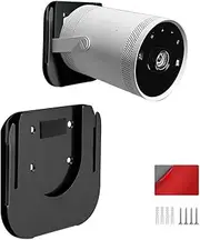[Chanvoo] Drill Free Wall Mount Compatible with Samsung Freestyle Projector Ceiling Mount, Freestyle 2 Accessories Steel Wall Mount Shelf (Black)