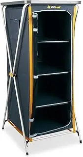 OZtrail 4 Shelf Storage Deluxe Camping Folding Cupboard
