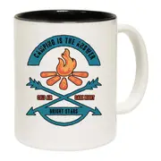 Camping Is The Answer Mug Cup