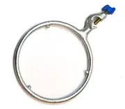 Eisco Labs 6" Diameter Cast Iron Closed Ring Clamp with Boss Head
