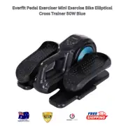 Everfit Pedal Exerciser Mini Exercise Bike Elliptical Cross Trainer 50W Blue