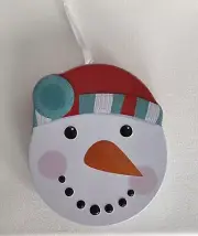 Amazon Gift Card Box Snowman Face W/ Beanie - Tin Box W/ Velvet - BRAND NEW ✅