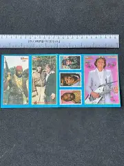 Ultra RARE 1983 Stickers Sheet A Team Mr T BA Baracus Unseen cards