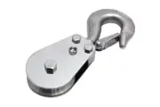 PULL-PRO SWIVEL HOOK BLOCK LOLOAD, 5/16" W, 3.1", BB, 316SS
