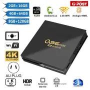 Media Player Internet Smart 4K TV Set Top Box Q96 Max Android 10.0 2.4G 5G WiFi