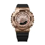 【CASIO 卡西歐】G-SHOCK WOMEN/金屬外殼系列/42MM/玫瑰金(GM-S110PG-1A)