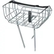 Basil Portland Bicycle Front Basket 25 Litres Chrome