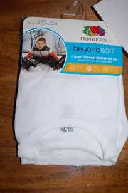 Boys WHITE THERMAL UNDERWEAR SET Waffle Knit Long Johns Shirt Pants XS S M L XL