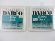 Martin Darco 8 Electric Rock Guitar Strings D9400 Super Light Gauge .008 (2 Pack