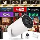 Portable 5G WiFi Mini 4K Smart Projector Bluetooth Home Video Projector Android