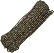 Parachute Cord Parachute Cord Groundwar Black, brown, OD green, and tan. 100 ft.