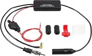 3-in-1 DAB AM FM Car Antenna aerial splitter Radio Signal AMP Amplifier Booster