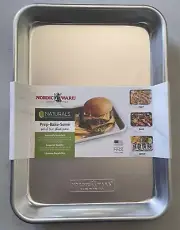 Nordic Ware Naturals Mini Sheet Pans-Prep, Bake & Serve