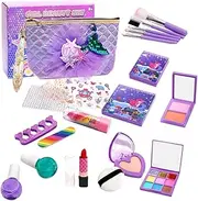 Children Make Up Set for Girls - Kids Makeup Sets for Girls | Washable Make Up Set Kids | Safe Little Girl Cosmetic Toy Beauty Set | Childs Make Up Set | Children Makeup Sets for Girls
