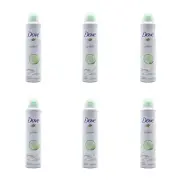 6x Dove 127G Antiperspirant Deodorant 48h Go Fresh Cucumber & Green Tea Scent