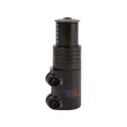 Ergotec Stem Ahead Adapter 4 – 28.6mm, 117mm, Alloy, Black, Safety Level 6