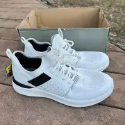 NEW! Skechers USA Men's Lattimore Protero Oxford - Sz 10.5 White Gogamat Arch