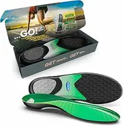 [Dr. Scholl's] Dr. Scholl’s PERFORMANCE RUNNING Insoles for Men & Women, Women 8.5-9 /Men 7.5-8