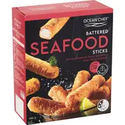 Ocean Chef Battered Seafood Sticks 400g