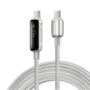 Baseus Vipow 100W Type-C to Type-C Digital Display Cable Fast Charging Data Transmission Copper Core Line 1M/2M Long for