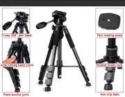 Q111 Portable Travel Tripod monopod with Ball Head for Canon Nik0n DSLR Camera
