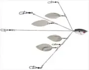 Yum Lures Yumbrella Tennessee Special Flash Mob 5 Wire, One Size
