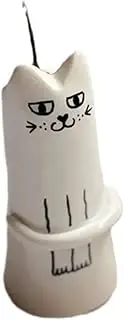 Cat Flower Vase | Table Centerpiece Vase,Resin Vase, Art Flower Vase, Table Centerpiece Vase, Cute Modern Vase for Living Room, Shelf, Table, Desk